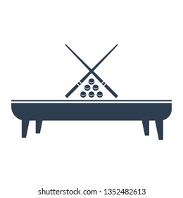 pool balls isolated icon 