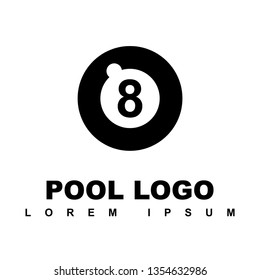 pool billiard logo