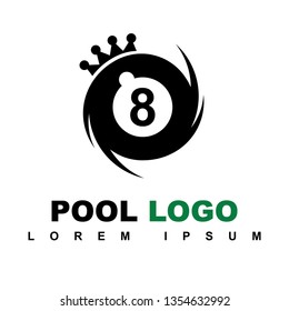 pool billiard logo