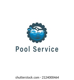 477 Pool repair logo Images, Stock Photos & Vectors | Shutterstock