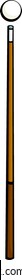 pool cue and ball