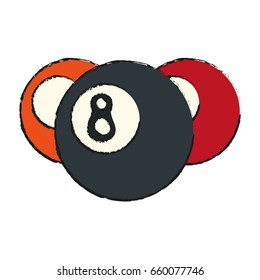 pool eight ball icon image 