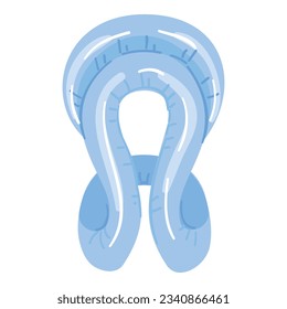 Pool equipment icon cartoon vector. Summer float. Water swim