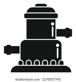 Pool equipment icon simple vector. Water beach. Sea maintanence