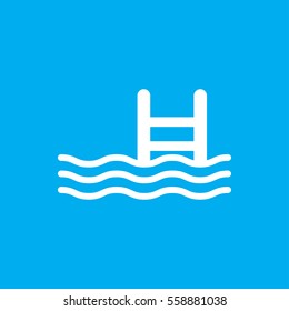 pool icon illustration isolated vector sign symbol