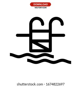 Billardsymbol oder Logo einzeln auf Zeichensymbolen - Vektorillustration in hoher Qualität, Vektorsymbol in schwarzem Stil

