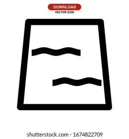 Billardsymbol oder Logo einzeln auf Zeichensymbolen - Vektorillustration in hoher Qualität, Vektorsymbol in schwarzem Stil
