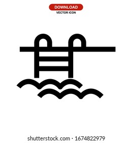Icono de grupo o logotipo símbolo de signo aislado ilustración vectorial - iconos vectoriales de estilo negro de alta calidad

