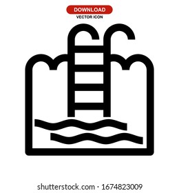 Icono de grupo o logotipo símbolo de signo aislado ilustración vectorial - iconos vectoriales de estilo negro de alta calidad
