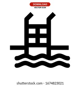 Icono de grupo o logotipo símbolo de signo aislado ilustración vectorial - iconos vectoriales de estilo negro de alta calidad
