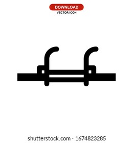 Icono de grupo o logotipo símbolo de signo aislado ilustración vectorial - iconos vectoriales de estilo negro de alta calidad
