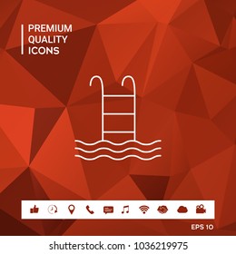 Pool icon symbol