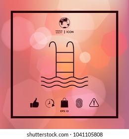 Pool icon symbol