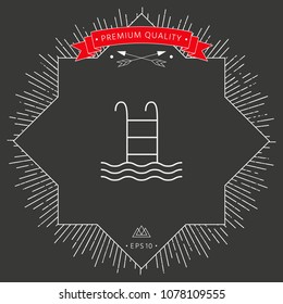 Pool icon symbol