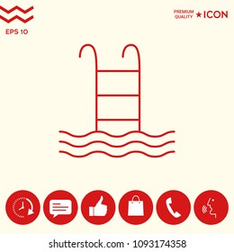 Pool icon symbol