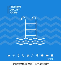 Pool icon symbol