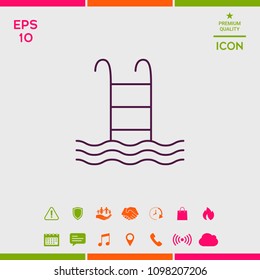 Pool icon symbol