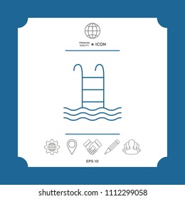 Pool icon symbol