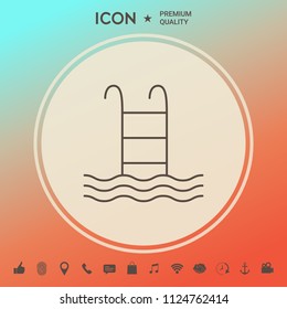 Pool icon symbol
