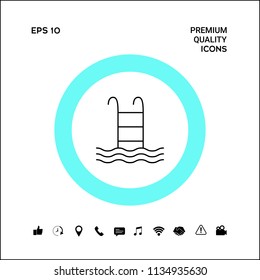 Pool icon symbol