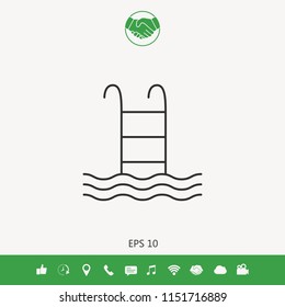 Pool icon symbol
