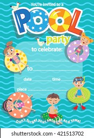 Pool Party Invitation Images Stock Photos Vectors Shutterstock