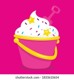 pool party sand design vector illustration