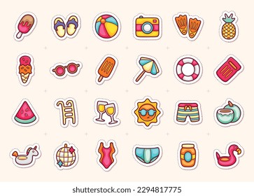 Vector de colorante de doodle de iconos pegados al grupo de billar