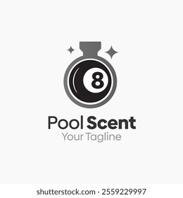 Pool Scent Logo Design Template. Good for Business, Agency, Community and Organization.