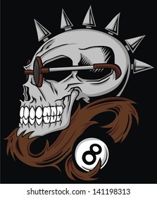 pool skull