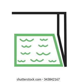 Pool, swimming, blue icon vector image.Can also be used for building and landmarks . Suitable for mobile apps, web apps and print media.