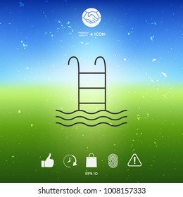 Pool symbol icon