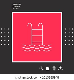 Pool symbol icon