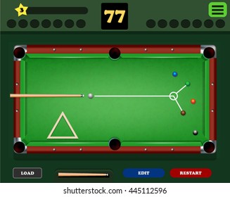 1,773 Billiard table top view Images, Stock Photos & Vectors | Shutterstock