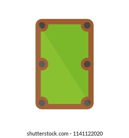 A pool table. Sport. Vector illustration. EPS 10.