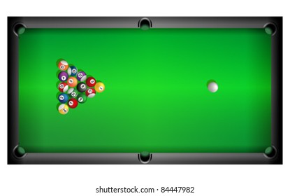 Pool Table, Vector