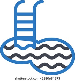 pool Vector illustration on a transparent background. Premium quality symmbols. Glyphs vector icons for concept and graphic design. 

