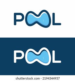 Pool Vector Logo, Swiming Pool Logo Design