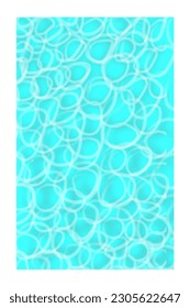 olas de agua de la piscina de verano campamento de natación