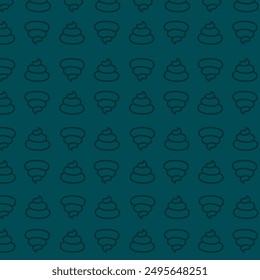 Poop cute pattern Cartoon isolated doodle illustration wallpaper background green on green sstkBackgrounds
