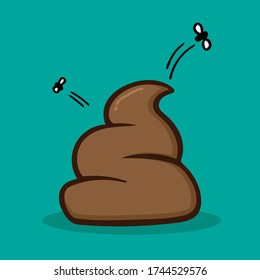 Poop Doodle Hand drawn Object Illustration Design
