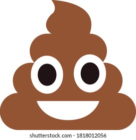poop emoji funny vector art