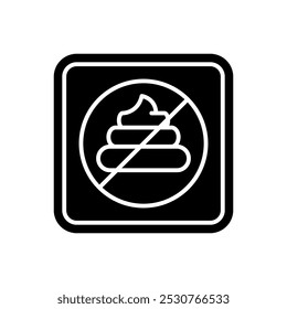 Kotelett Symbol einfaches Zeichen Vektor
