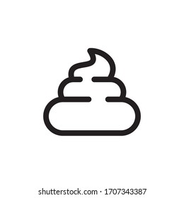 Poop Icon In Trendy Design Vector Eps 10