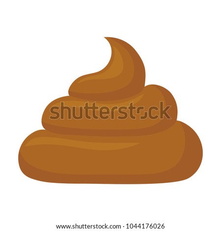 poop vector illustration