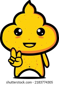 Poop-Vektorgrafik einzeln auf weißem Hintergrund.Scheiben auf weißem Hintergrund.Humanexkrement