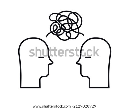 Poor communication two person, unclear explanations, not understanding, confused speech, talking nonsense speech, gossip, hard speaking, abusing talk, depression, stress discussion, anxiety. 10 eps
