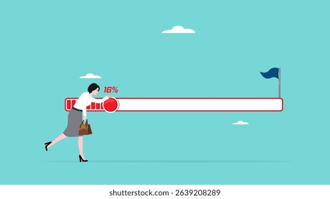 poor employee performance with underperformer percentage
