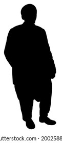 Poor Man Silhouette Vector Stock Vector (Royalty Free) 200258885 ...