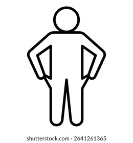 poor person empty pockets icon simple flat icon vector symbol
